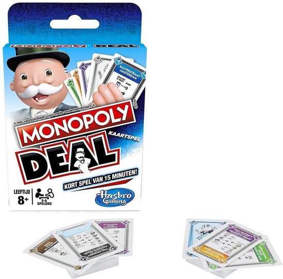 Afbeelding van het spel Hasbro Monopoly Deal - Speelgoed - Spellen