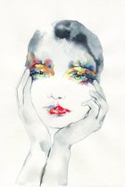 Poster Aquarel eyeshadow No2 21x30 cm.