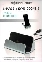Soundlogic - Oplaad en synchroniseer station - Android - Type-C Connector - Zilver