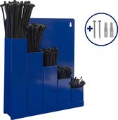Kortpack - Kabelbinders/tyraps Set: opbergrek + 5x100 zwarte kabelbinders in div. maten + Kortpack pen (099.0217)