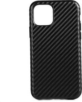 GadgetBay Carbon kunststof hoesje voor iPhone 12 Pro Max - zwart