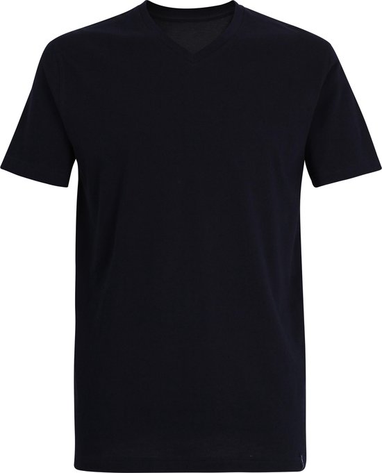 Ceceba pyjama of lounge T-shirt - korte mouw - blauw - Maat: 5XL
