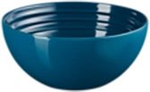 Le Creuset 4 snackschaaltjes in Deep Teal 12cm