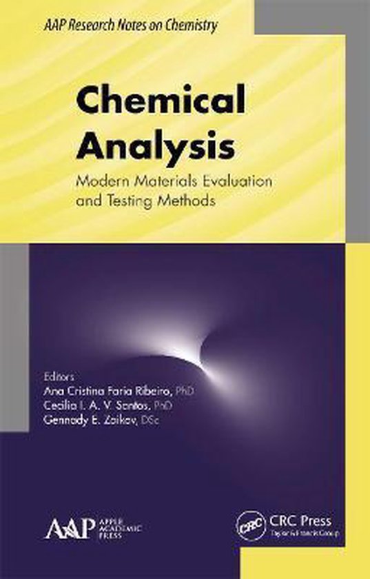 AAP Research Notes on Chemistry Chemical Analysis 9781774635803
