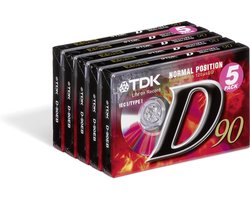 TDK D-90 (5 PACK)