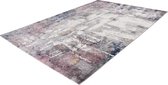 Trendy vloerkleed Superzacht Vintage look Tapijt Karpet 160x230 Wit Beige Zilver