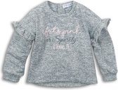 Dirkje - Meisjes T Shirt - Grey Melee - Maat 56