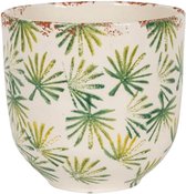 Plantenwinkel Bowl Grenada Light Green lichtgroene pot 15 cm ronde bloempot voor binnen