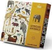 Crocodile Creek - Puzzel World of African Animals - 750 stukken