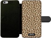 Wallet case - geschikt voor iPhone 6s Plus - Giraffeprint