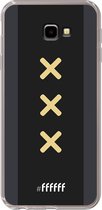 6F hoesje - geschikt voor Samsung Galaxy J4 Plus -  Transparant TPU Case - Ajax Europees Uitshirt 2020-2021 #ffffff