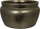 Marrakesh pot goud zilver D24 x H14 cm