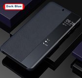 Smart View Flip Cover voor Huawei P30 Lite / P30 Lite New Edition  – Blauw