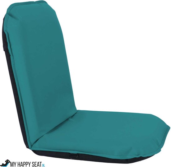 My Happy Seat - Strandstoel - lichtgewicht - verstelbaar 40 posities - makkelijk draagbaar - groen Ook te gebruiken op de in het park, tuin, balkon of aan de waterkant |