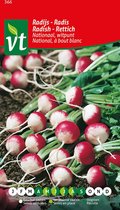 Radijs 'Nationaal, Witpunt' Zaden - Knapperige en Pittige Radijsjes voor Verse Salades