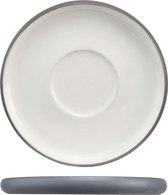 Iowa White - Onderbordje - D14cm - Porselein - (set van 6)