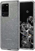 Spigen - Samsung Galaxy S20 Ultra -  Liquid Crystal Glitter - Telefoonhoesje - Transparant
