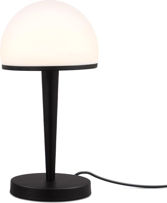 B.K.Licht - Lampe de table - lampe de chevet - dimmable - noir