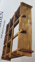 Mini Moestuin Bouwpakket - Bruin - Hout - 75 x 75 cm