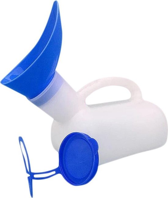 Orssmigs 2 stuks urinoir heren dames 1000 ml urinepistool heren urinoir reizen urinoir voor mannen urinoir unisex met deksel urineflessen voor mannen