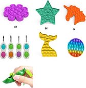 Pop It - Fidget Toy - Pakket 7 stuks