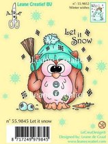 Clear stamp Owlie Let it snow