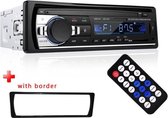 TechU™ Autoradio T88 – 1 Din + Afstandsbediening – Bluetooth – AUX – USB – SD – FM radio – Handsfree bellen