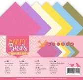 Linnenpakket - A5 - Jeanine's Art - Happy Birds