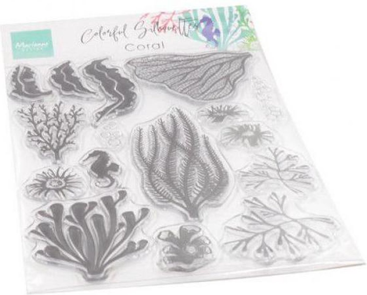 Marianne Design Clear stamps - silhouette Koraal
