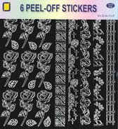 Peel-off stickers 6-packs Condoleance designs
