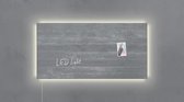 Sigel - glasmagneetbord - Artverum - LED - 910x460x15 - leisteen