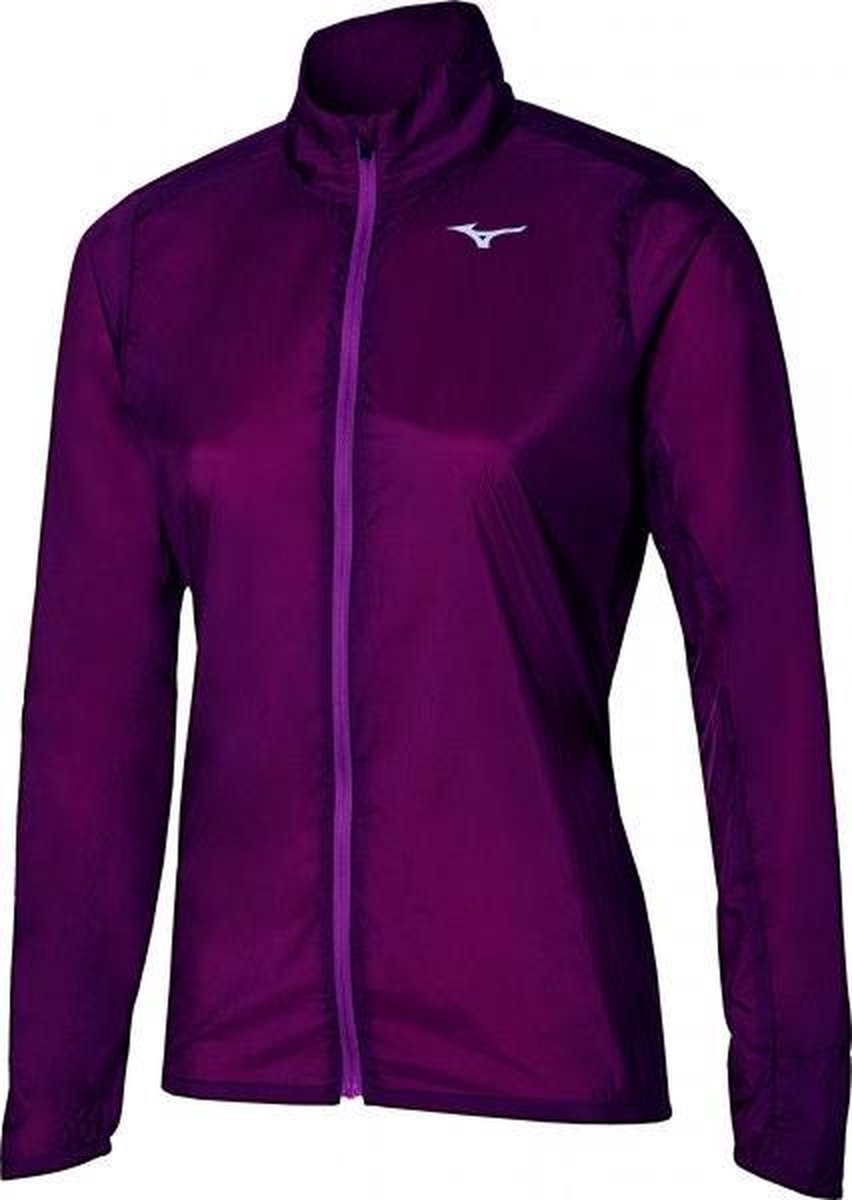 Mizuno Aero Jacket Dames - sportjas - roze - maat S