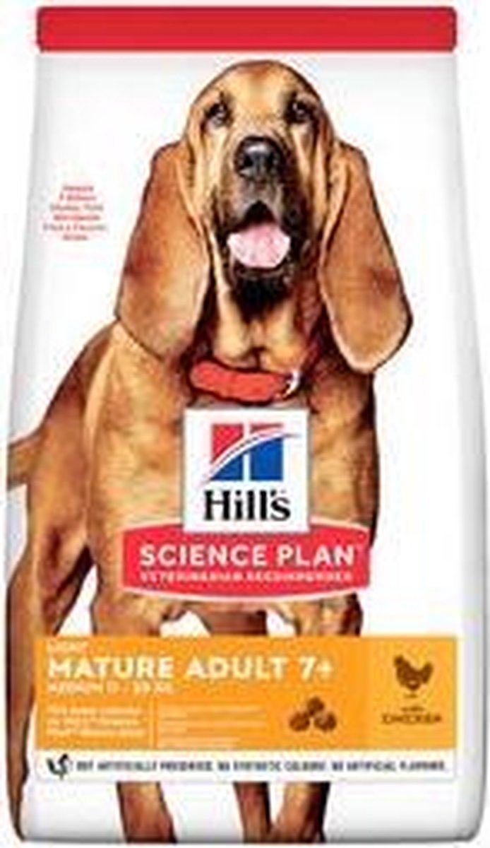 Hill's Canine Mature Adult Medium Light Kip 2,5 kg thumbnail 2