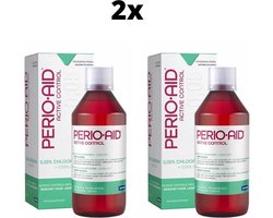 2x Perio-Aid Active Control 0,05% Mondspoelmiddel