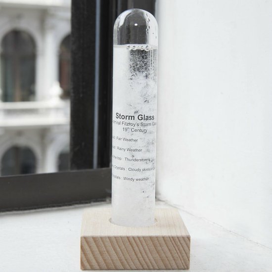 Kikkerland Stormglas - Barometer - Mooie manier om het weer te voorspellen  -... | bol.com