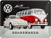 VW Meet The Classics - Metalen Wandplaat