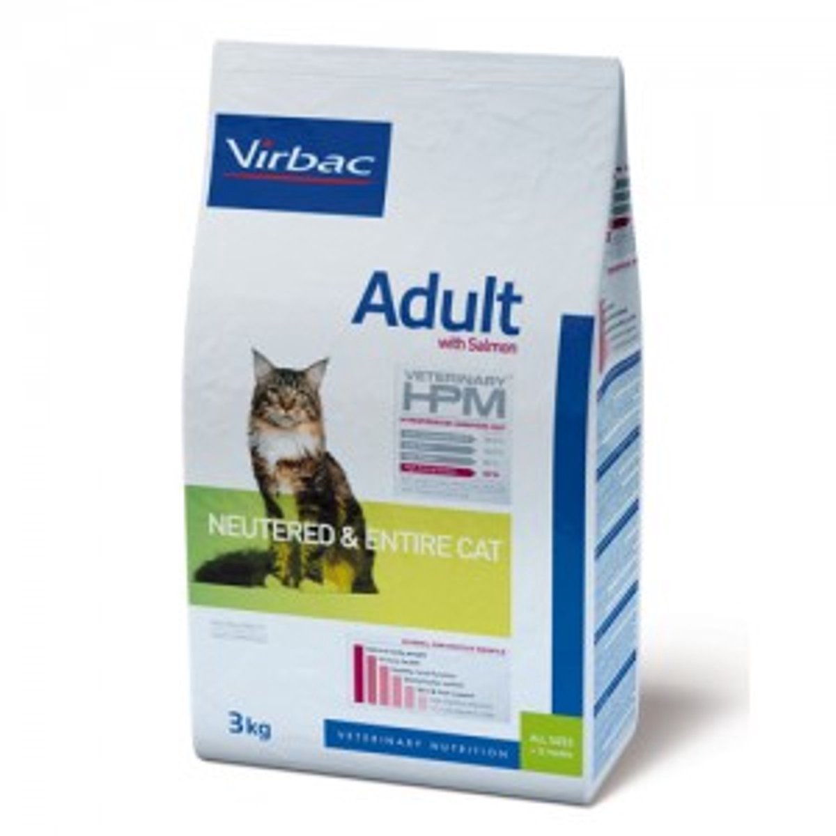 Virbac HPM - Adult Neutered & Entire Cat - 1.5kg