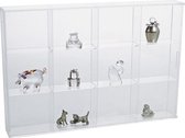 SAFE Acrylglas vitrine kast - 350 x 240 x 45 mm - 12 vakken | bol.com