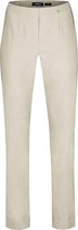 Robell Marie Dames Broek - Licht Beige - Maat 38