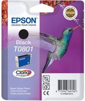 Epson T0801 - Inktcartridge / Zwart