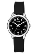 Q&Q dames horloge zwart/ wit QC15J325Y