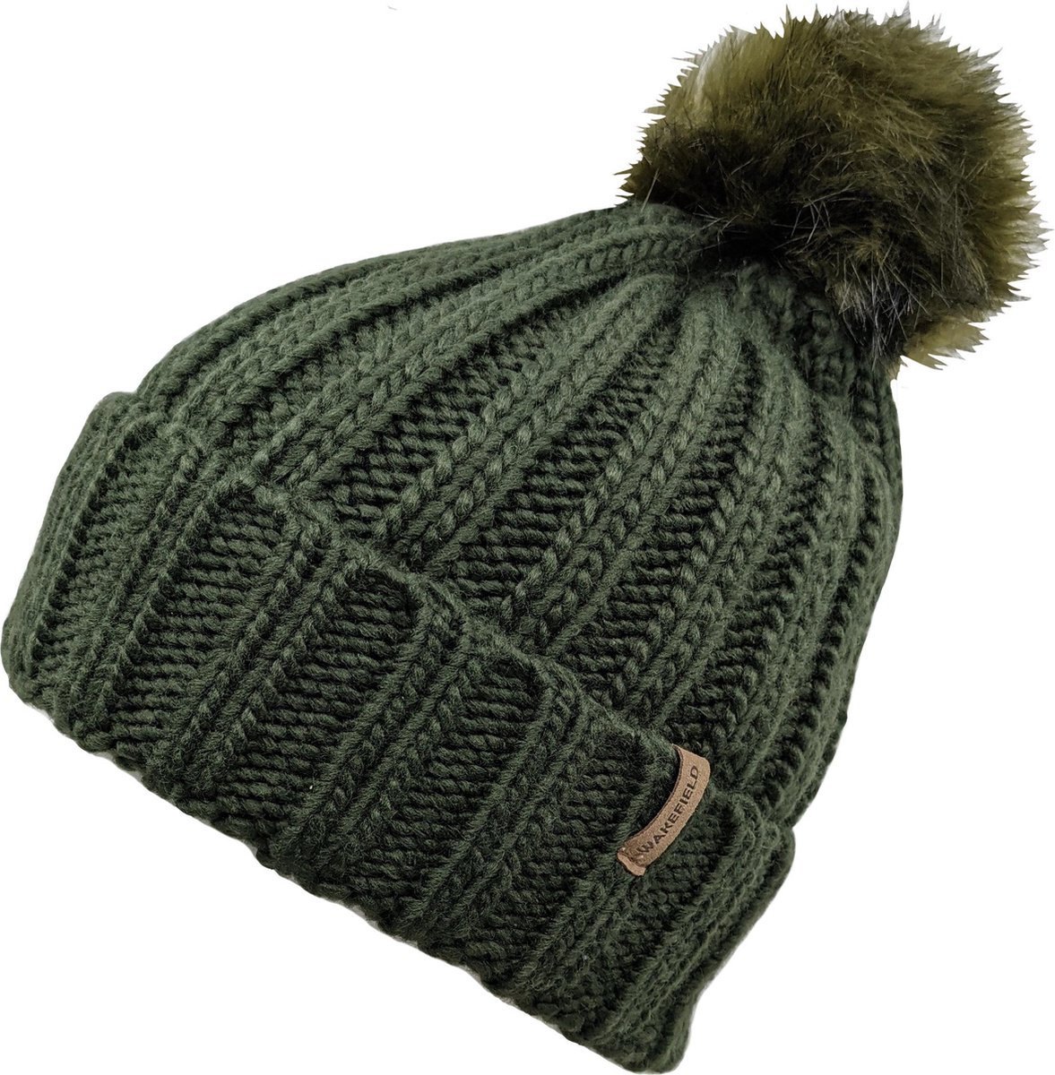 Snowflake Muts Groen - Groene Beanie - Wakefield Headwear - Mutsen | bol