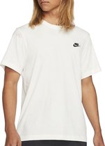 Nike Nike Sportswear Club T-shirt - Mannen - wit - zwart