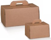 Take away foodbox BRUIN, 28x20x14cm (30 stuks)