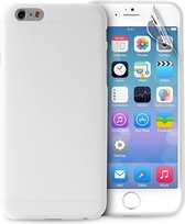 iPhone 6 / 6S Ultra Dun Hoesje Transparant Wit