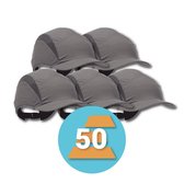 50-pack veiligheidspet Scott First Base 3 Classic grijs stootcap, standaard scherm