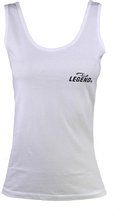 Tank Top Dames Wit Polyester  S