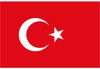 Vlag Turkije 90 x 150 cm feestartikelen - Turkije landen thema supporter/fan decoratie artikelen