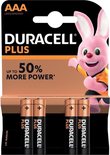 Duracell Plus Power AAA Alkaline Batterijen 4 Stuks