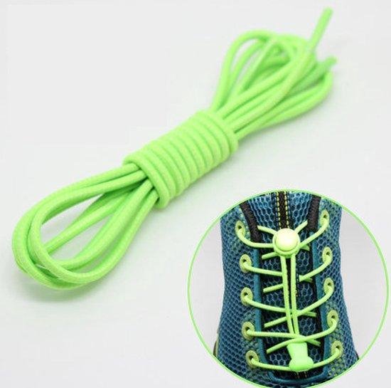 Lacets de verrouillage | Lacets élastiques ronds - Lacets élastiques - Course à pied | Les lacets | lacets |  Vert